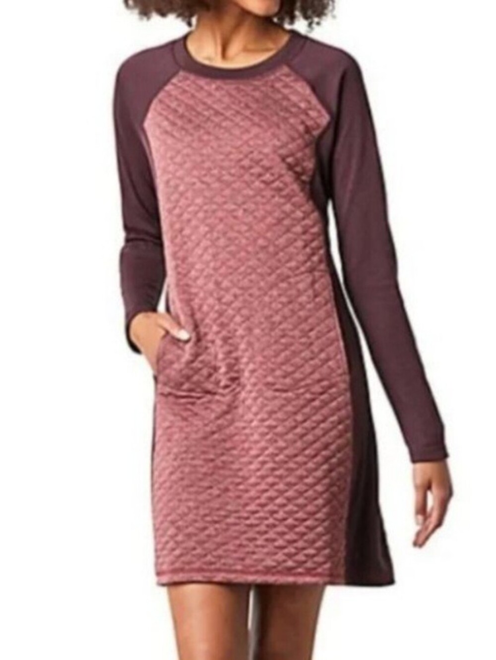 Smartwool Maroon Diamond Peak Quilted Dress M